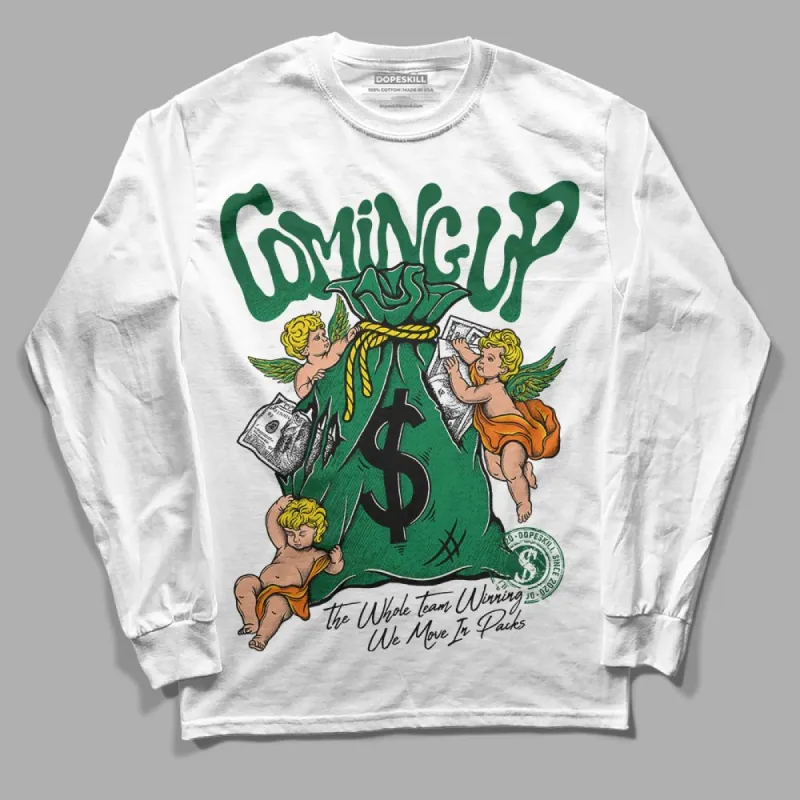 Green Collection DopeSkill Long Sleeve T-Shirt Money Bag Coming Up Graphic sold by DopeSkill