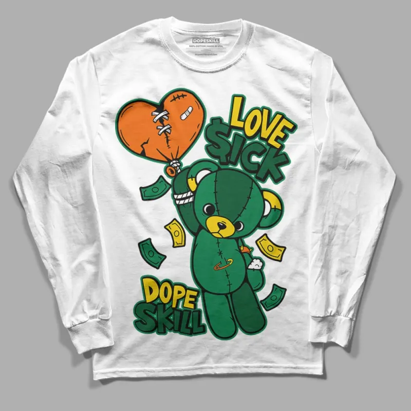 Green Collection DopeSkill Long Sleeve T-Shirt Love Sick Graphic sold by DopeSkill