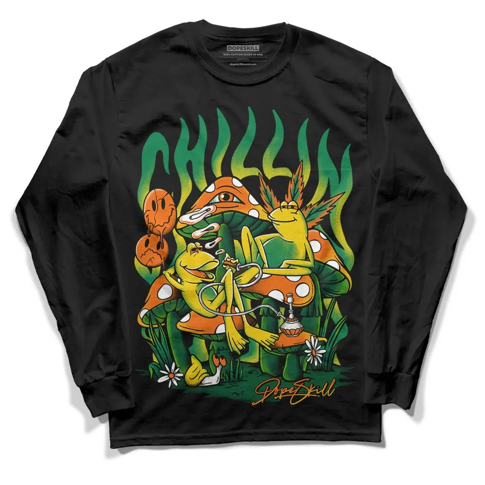 Green Collection DopeSkill Long Sleeve T-Shirt Chillin Graphic sold by DopeSkill product image thumbnail 2