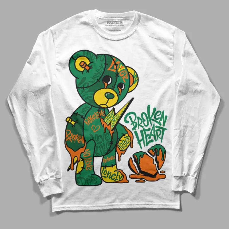 Green Collection DopeSkill Long Sleeve T-Shirt Broken Heart Graphic sold by DopeSkill