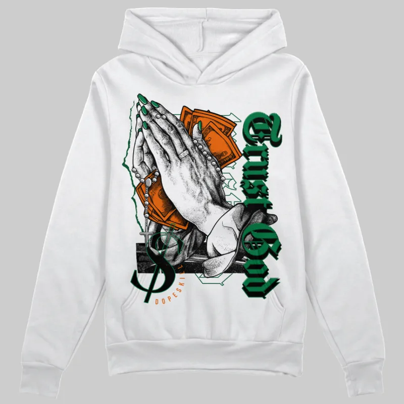 Green Collection DopeSkill Hoodie Sweatshirt Trust God Graphic sold by DopeSkill