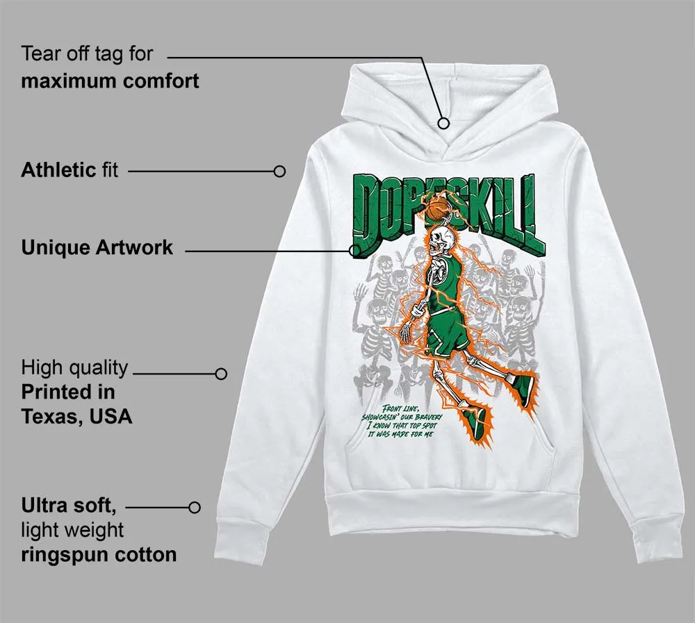 Green Collection DopeSkill Hoodie Sweatshirt Thunder Dunk Graphic sold by DopeSkill product image thumbnail 3