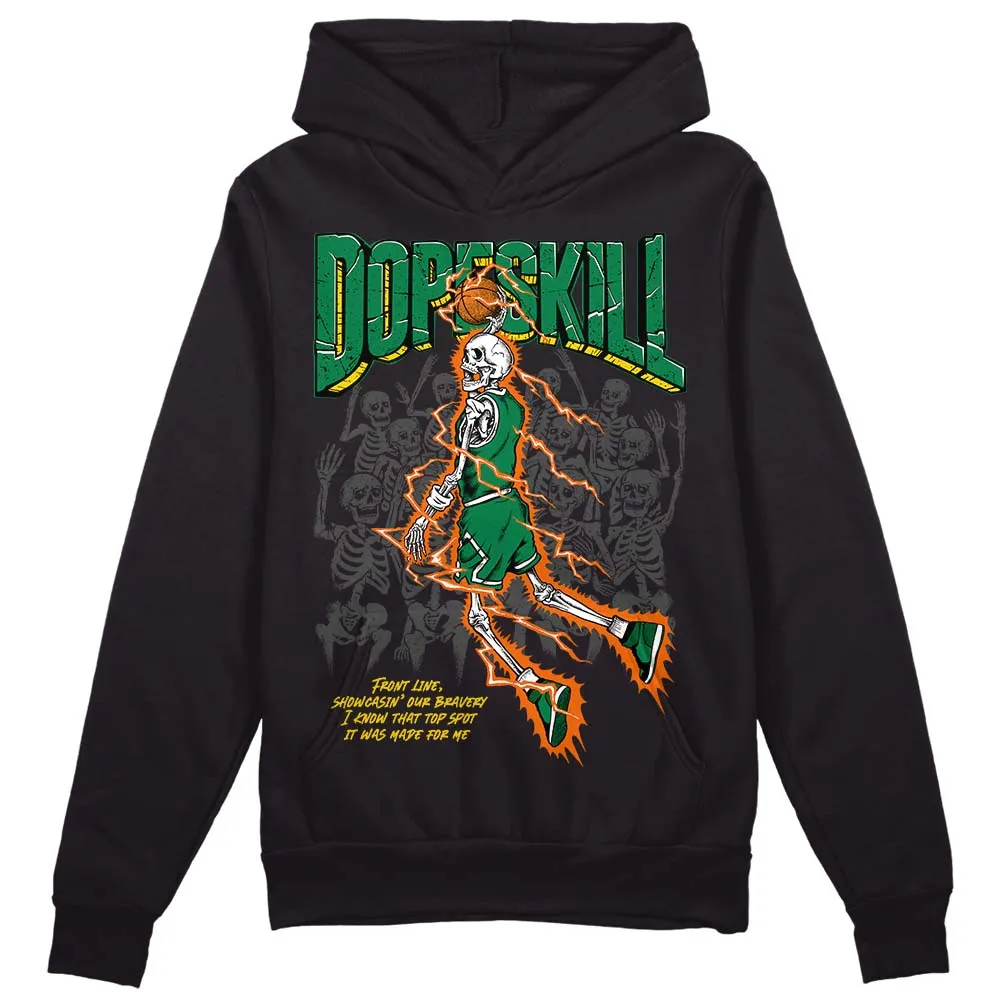 Green Collection DopeSkill Hoodie Sweatshirt Thunder Dunk Graphic sold by DopeSkill product image thumbnail 2