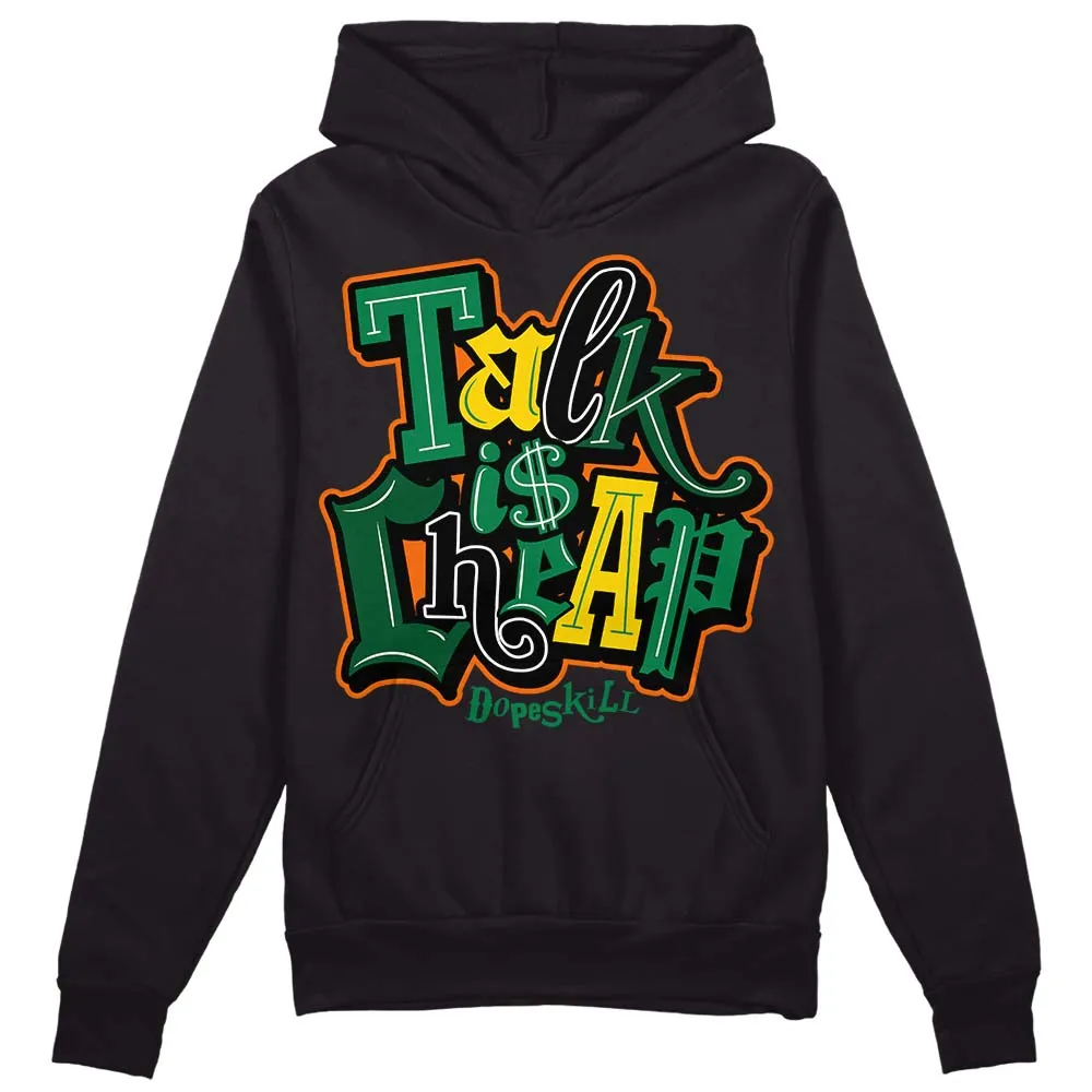 Green Collection DopeSkill Hoodie Sweatshirt Talk Is Chip Graphic sold by DopeSkill product image thumbnail 2
