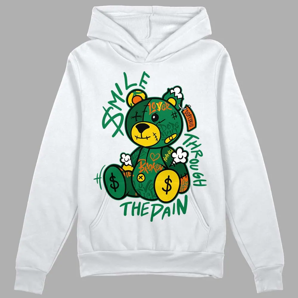 Green Collection DopeSkill Hoodie Sweatshirt Smile Through The Pain Graphic sold by DopeSkill