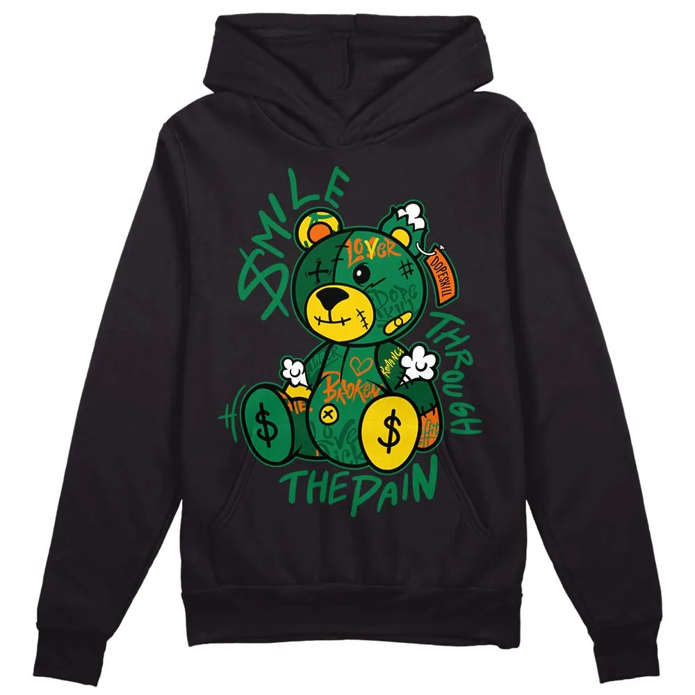 Green Collection DopeSkill Hoodie Sweatshirt Smile Through The Pain Graphic sold by DopeSkill product image thumbnail 2
