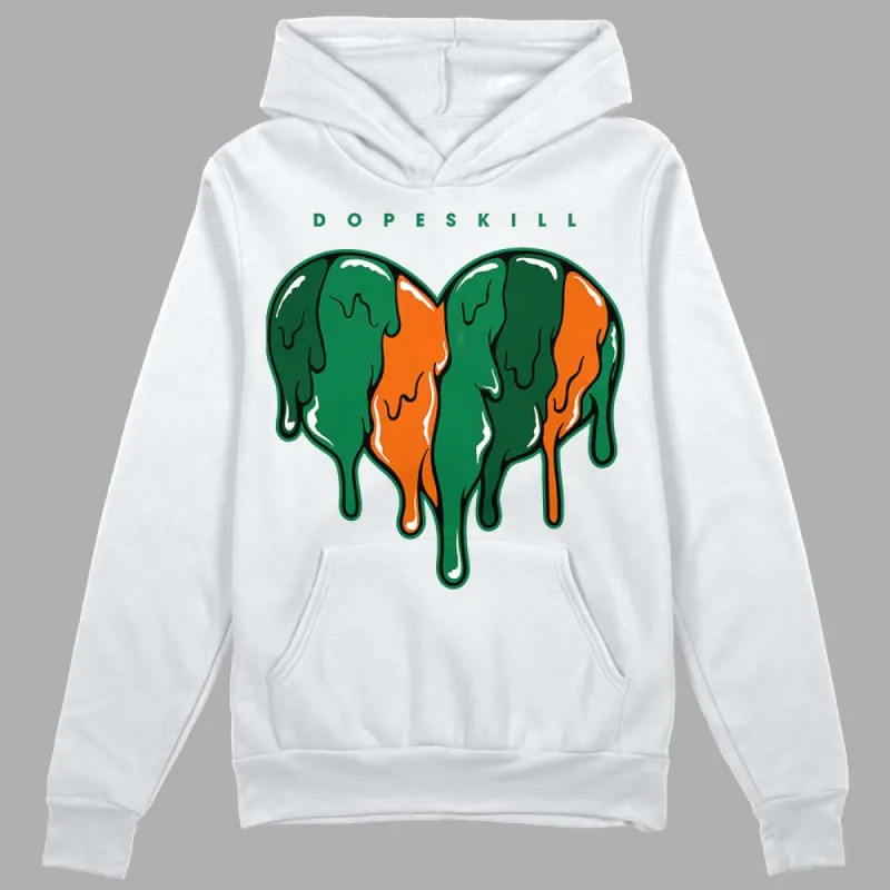 Green Collection DopeSkill Hoodie Sweatshirt Slime Drip Heart Graphic sold by DopeSkill
