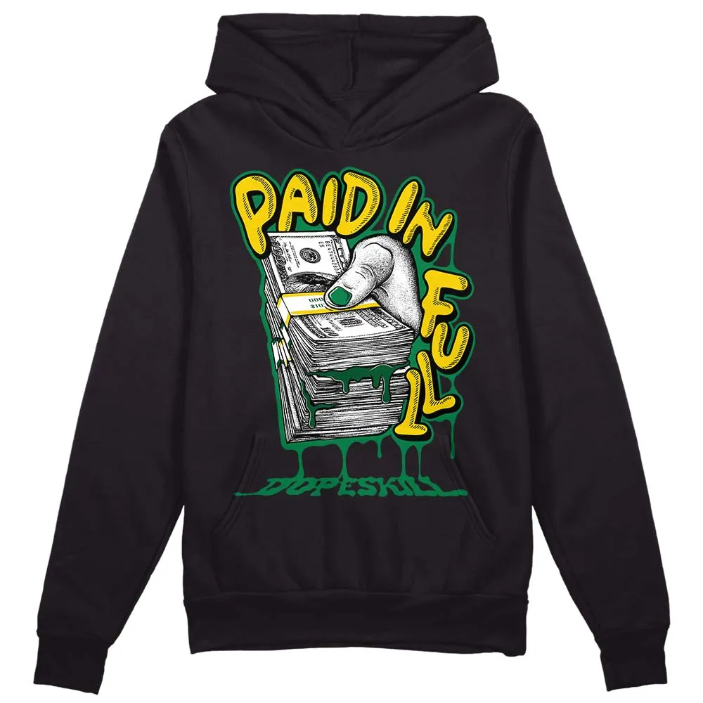 Green Collection DopeSkill Hoodie Sweatshirt Paid In Full Graphic sold by DopeSkill product image thumbnail 2