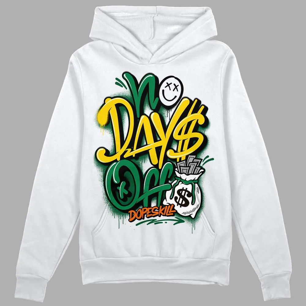 Green Collection DopeSkill Hoodie Sweatshirt No Days Off Graphic sold by DopeSkill