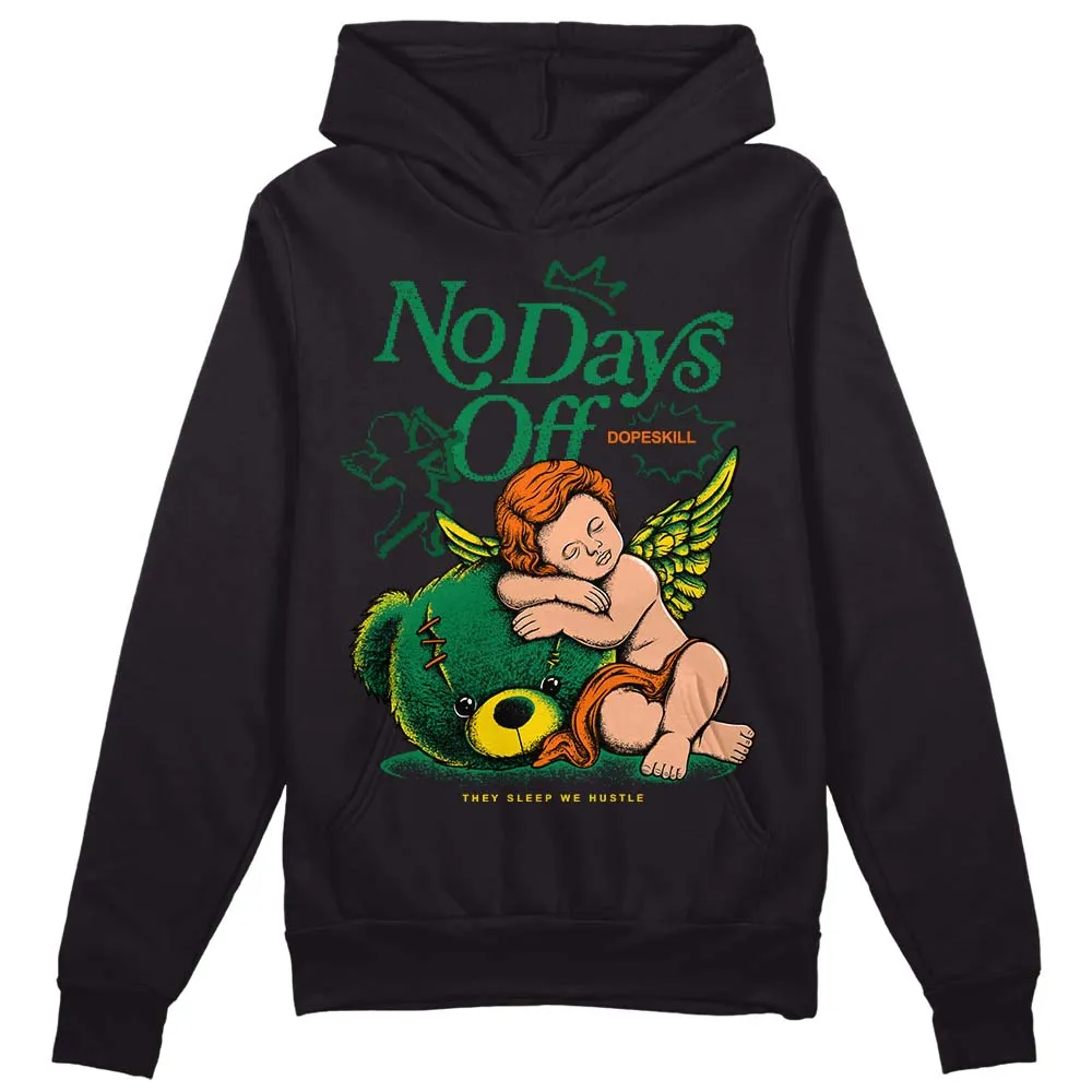 Green Collection DopeSkill Hoodie Sweatshirt New No Days Off Graphic sold by DopeSkill product image thumbnail 2