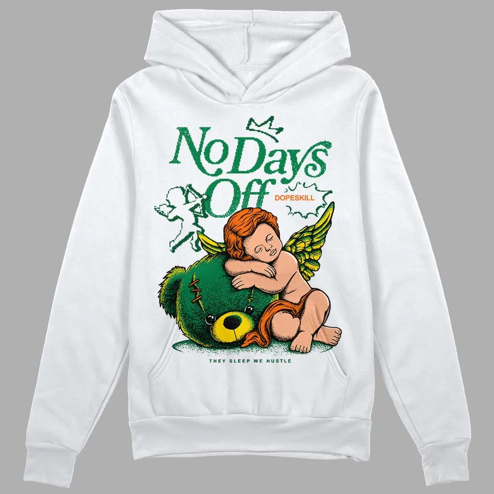 Green Collection DopeSkill Hoodie Sweatshirt New No Days Off Graphic sold by DopeSkill