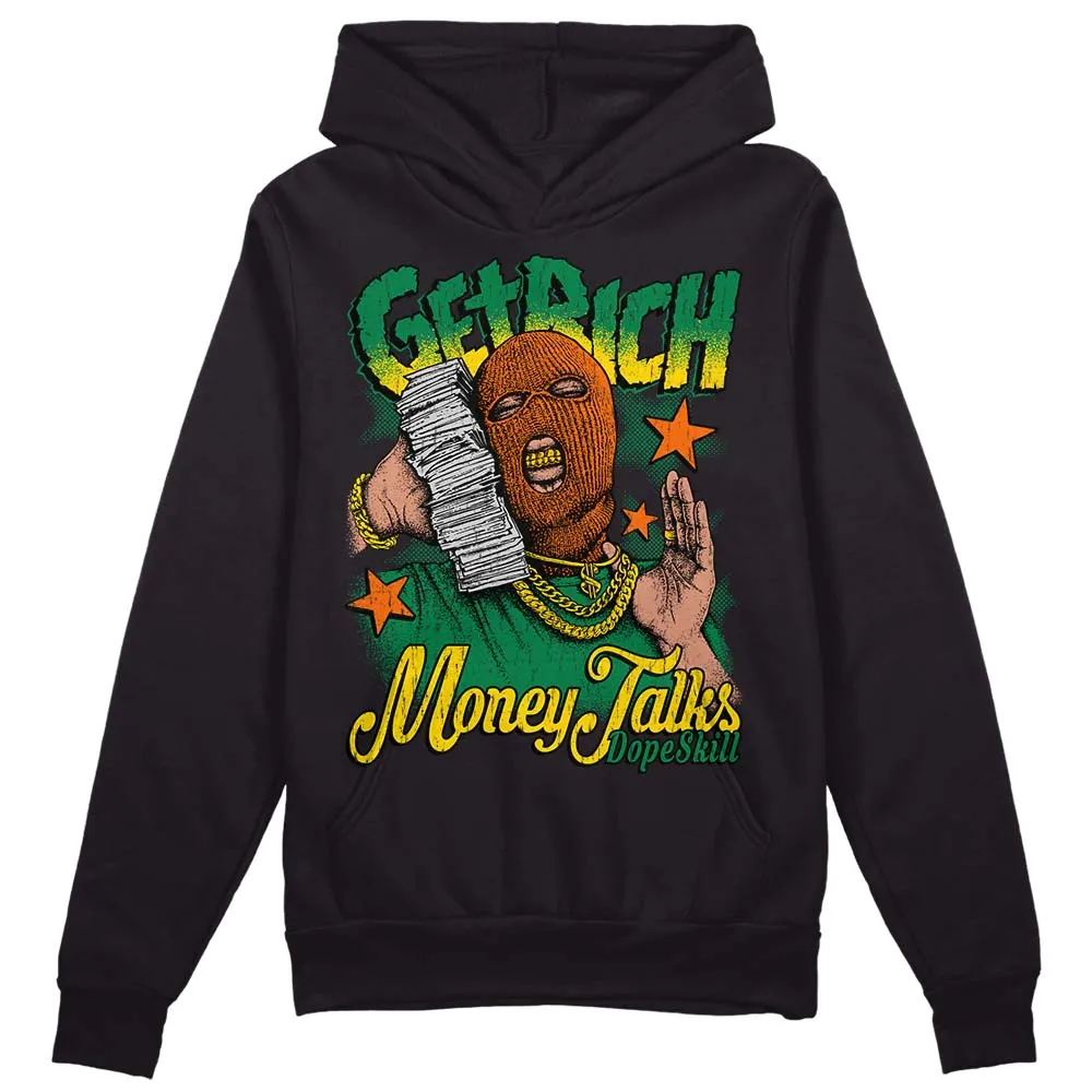 Green Collection DopeSkill Hoodie Sweatshirt Get Rich Graphic sold by DopeSkill product image thumbnail 2