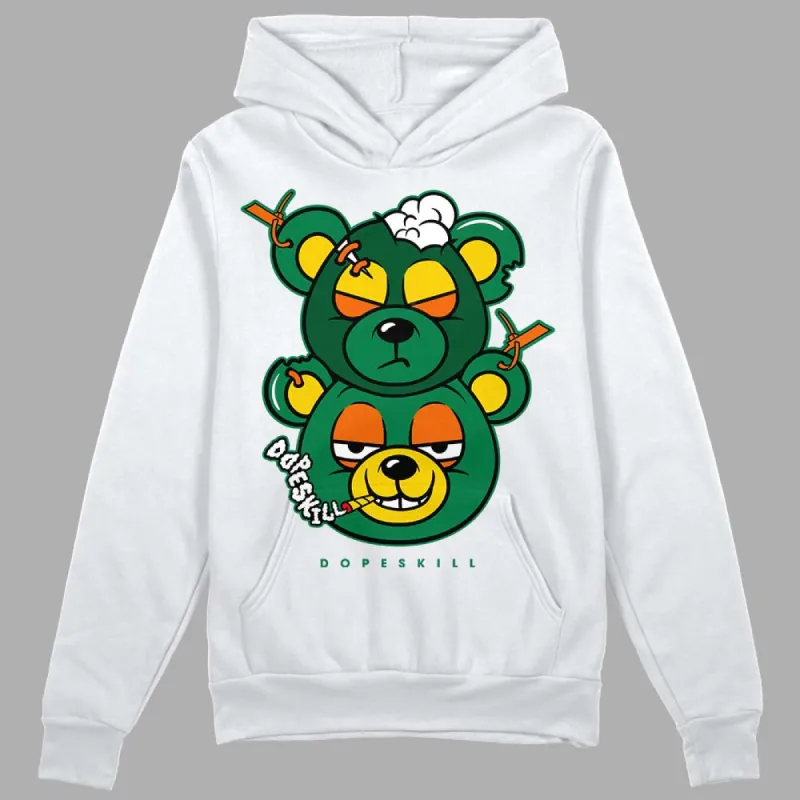 Green Collection DopeSkill Hoodie Sweatshirt New Double Bear Graphic sold by DopeSkill