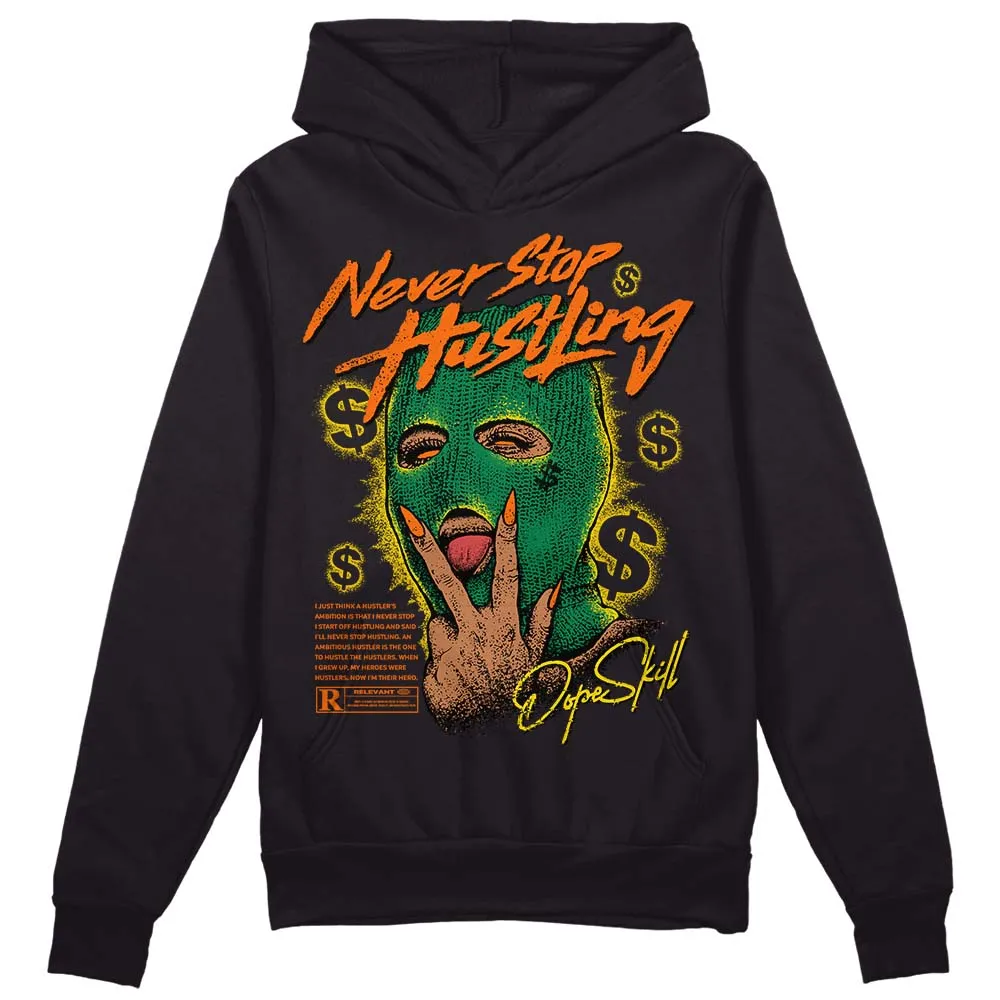 Green Collection DopeSkill Hoodie Sweatshirt Never Stop Hustling Graphic sold by DopeSkill product image thumbnail 2