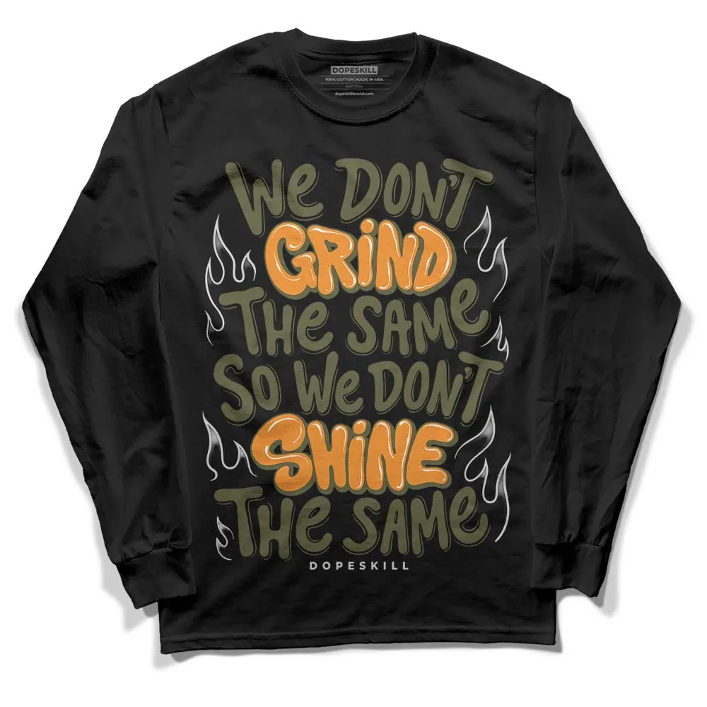 Olive 5s DopeSkill Long Sleeve T-Shirt Grind Shine Graphic sold by DopeSkill product image thumbnail 2