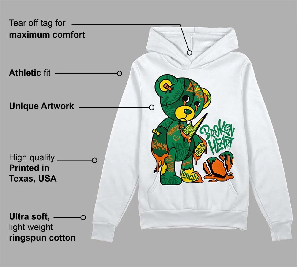 Green Collection DopeSkill Hoodie Sweatshirt Broken Heart Graphic sold by DopeSkill product image thumbnail 3