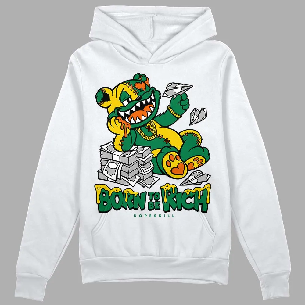 Green Collection DopeSkill Hoodie Sweatshirt Born To Be Rich Graphic sold by DopeSkill