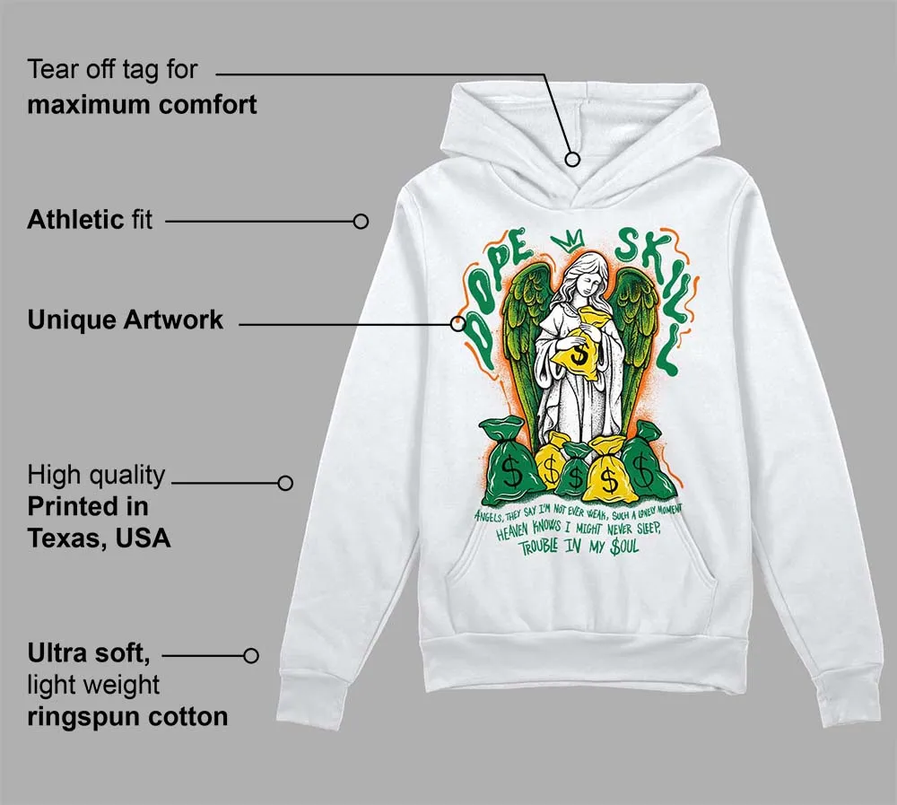 Green Collection DopeSkill Hoodie Sweatshirt Angels Graphic sold by DopeSkill product image thumbnail 3