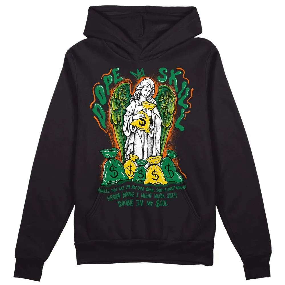 Green Collection DopeSkill Hoodie Sweatshirt Angels Graphic sold by DopeSkill product image thumbnail 2