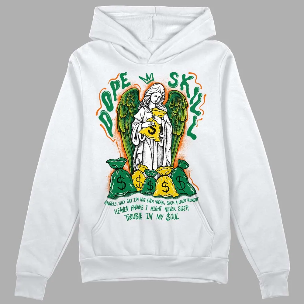 Green Collection DopeSkill Hoodie Sweatshirt Angels Graphic sold by DopeSkill