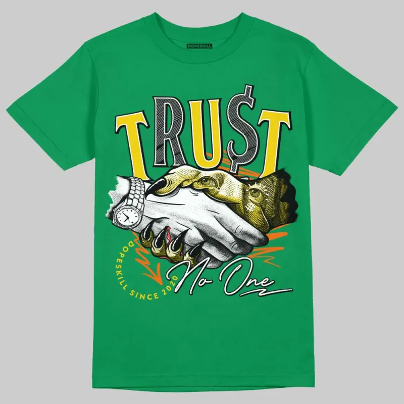 Green Collection DopeSkill Green T-shirt Trust No One Graphic sold by DopeSkill