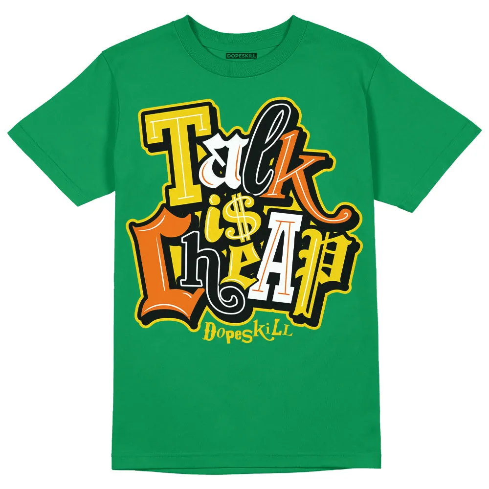 Green Collection DopeSkill Green T-shirt Talk Is Chip Graphic sold by DopeSkill
