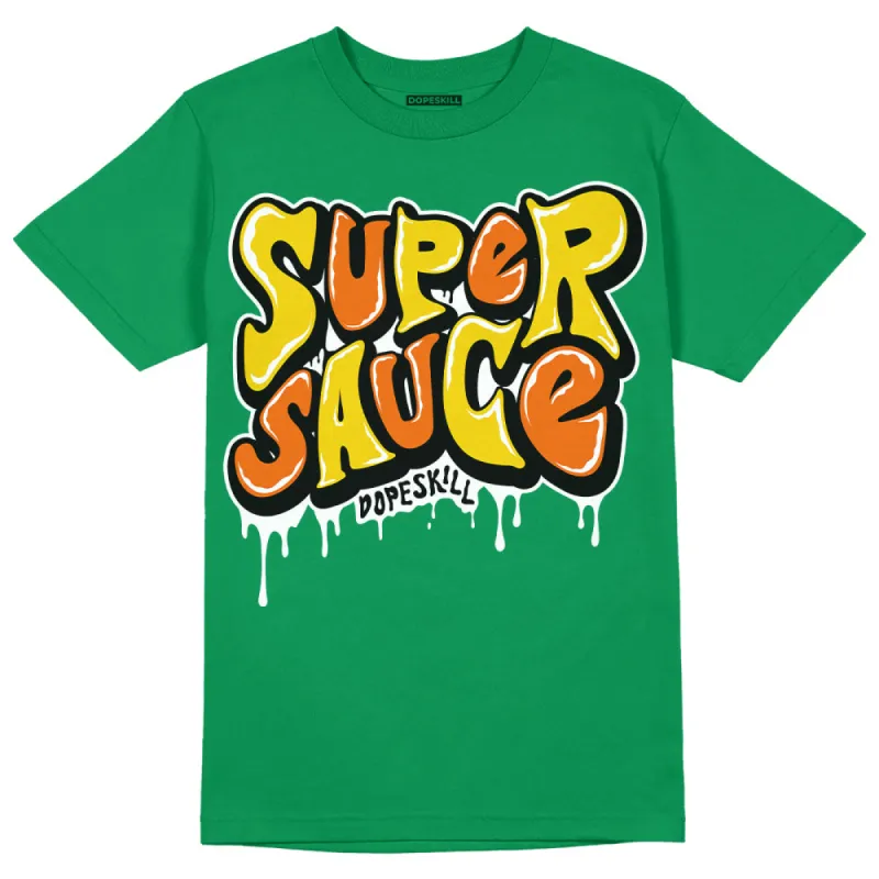 Green Collection DopeSkill Green T-shirt Super Sauce Graphic sold by DopeSkill