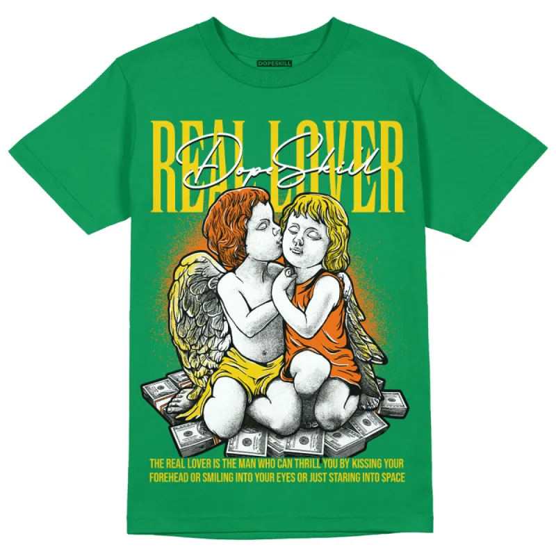 Green Collection DopeSkill Green T-shirt Real Lover Graphic sold by DopeSkill