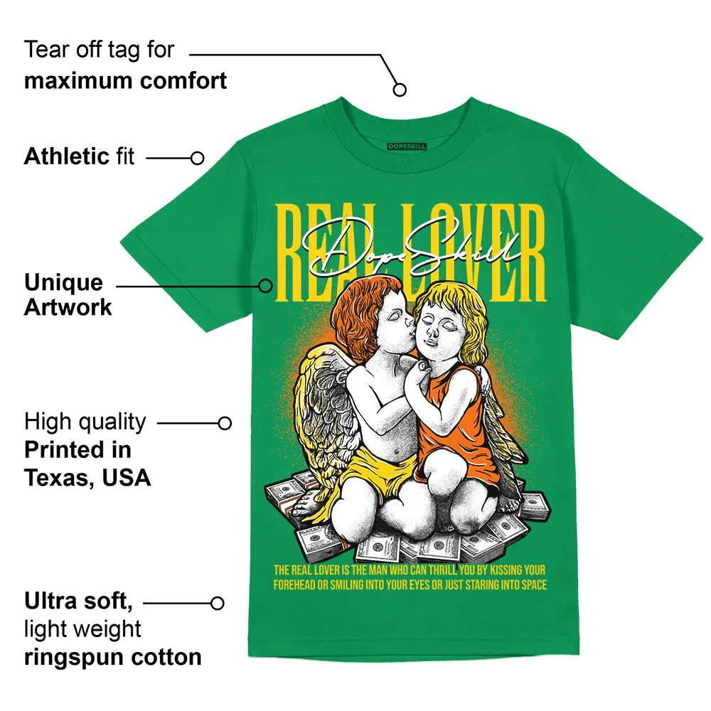 Green Collection DopeSkill Green T-shirt Real Lover Graphic sold by DopeSkill product image thumbnail 2