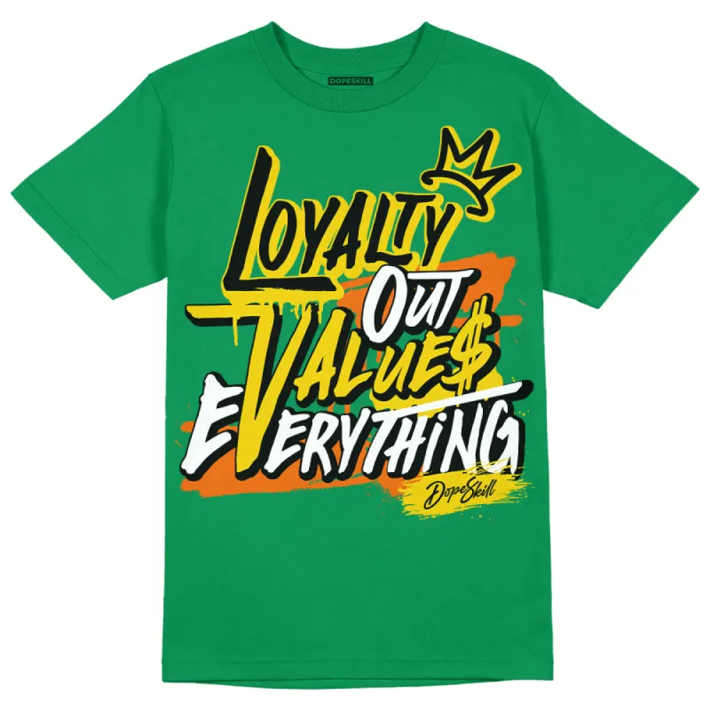 Green Collection DopeSkill Green T-shirt LOVE Graphic made by DopeSkill