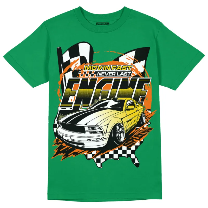 Green Collection DopeSkill Green T-shirt ENGINE Tshirt Graphic sold by DopeSkill