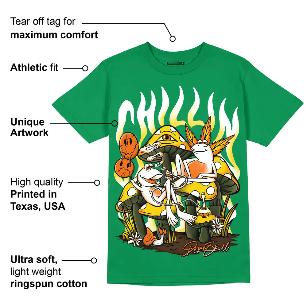 Green Collection DopeSkill Green T-shirt Chillin Graphic sold by DopeSkill product image thumbnail 2