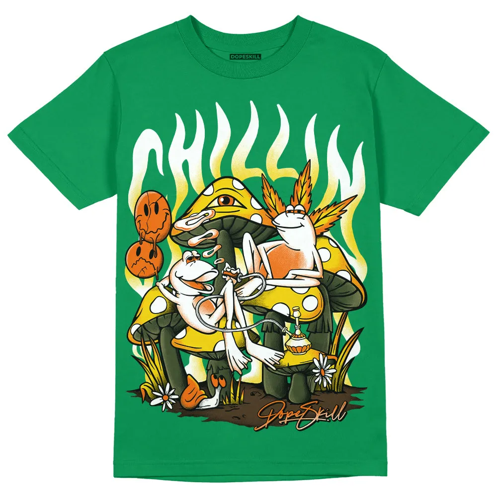 Green Collection DopeSkill Green T-shirt Chillin Graphic sold by DopeSkill