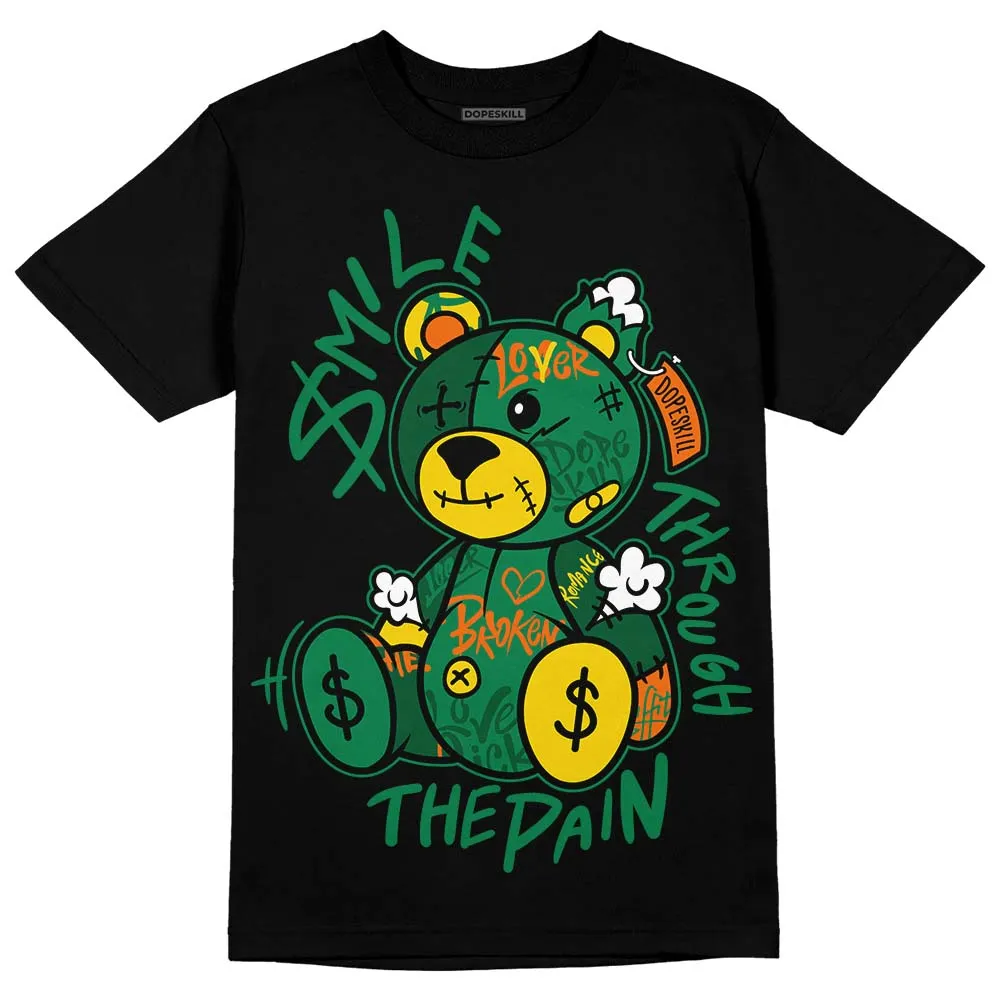 Green Collection DopeSkill T-Shirt Smile Through The Pain Graphic sold by DopeSkill product image thumbnail 2