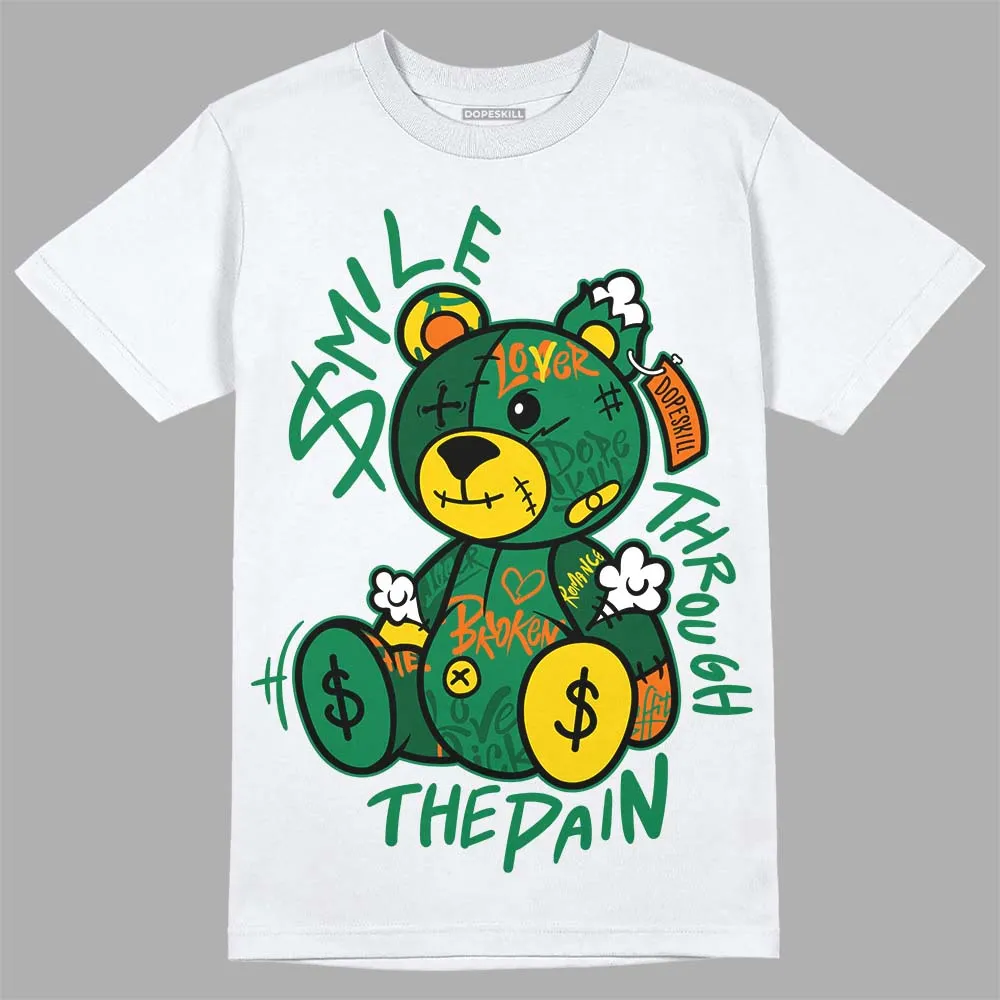 Green Collection DopeSkill T-Shirt Smile Through The Pain Graphic sold by DopeSkill