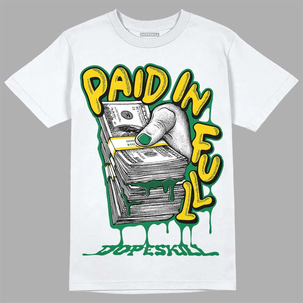 Green Collection DopeSkill T-Shirt Paid In Full Graphic sold by DopeSkill
