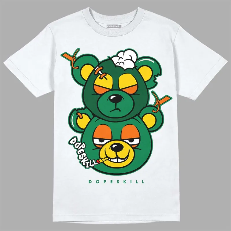 Green Collection DopeSkill T-Shirt New Double Bear Graphic sold by DopeSkill