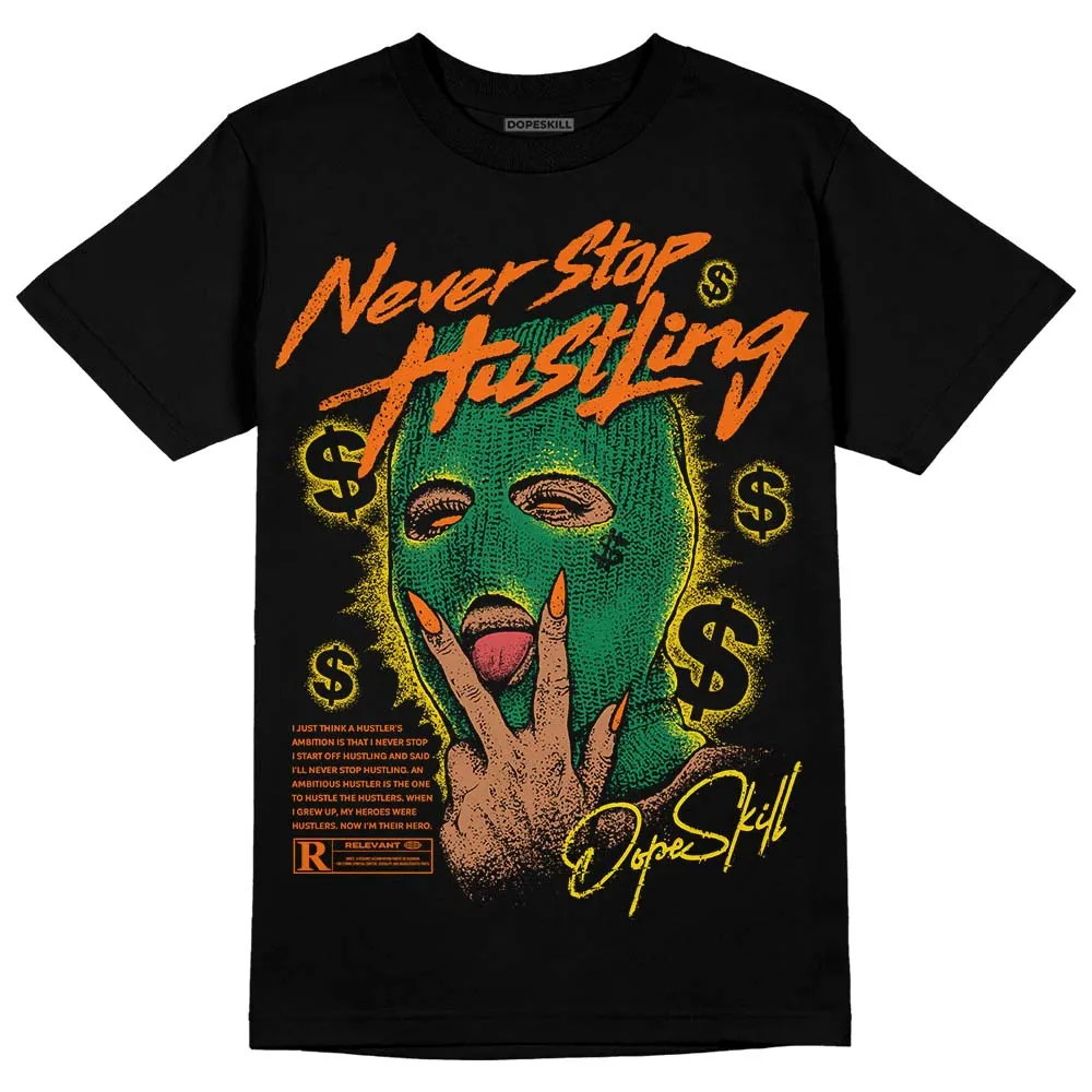 Green Collection DopeSkill T-Shirt Never Stop Hustling Graphic sold by DopeSkill product image thumbnail 2