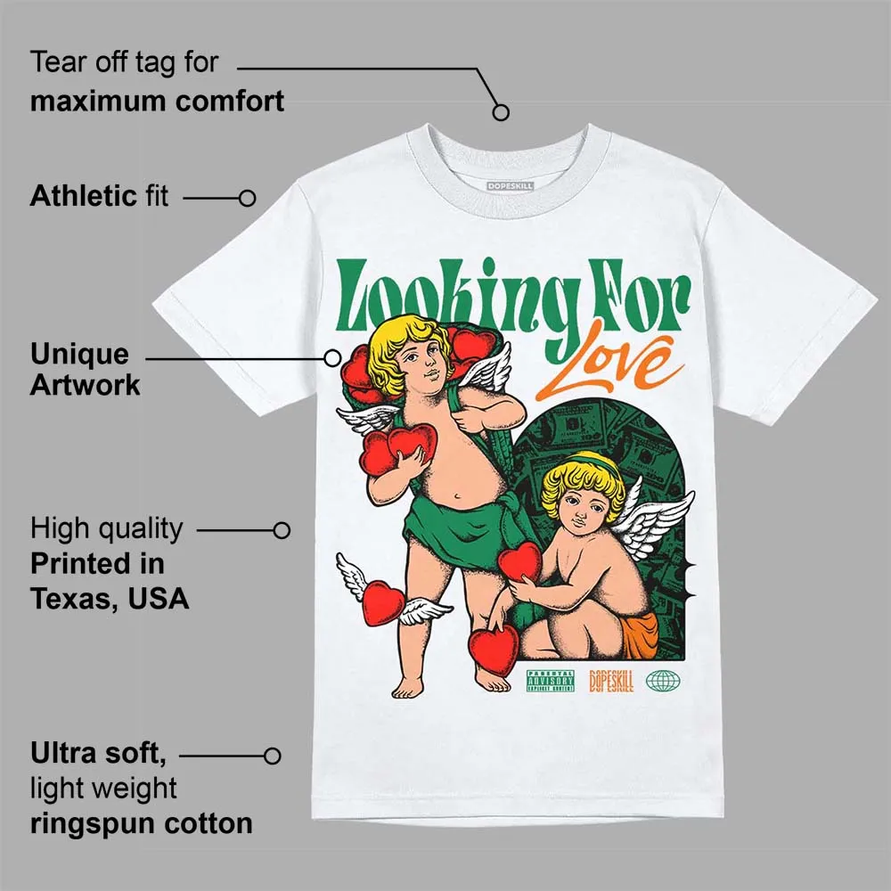 Green Collection DopeSkill T-Shirt Looking For Love Graphic sold by DopeSkill product image thumbnail 3