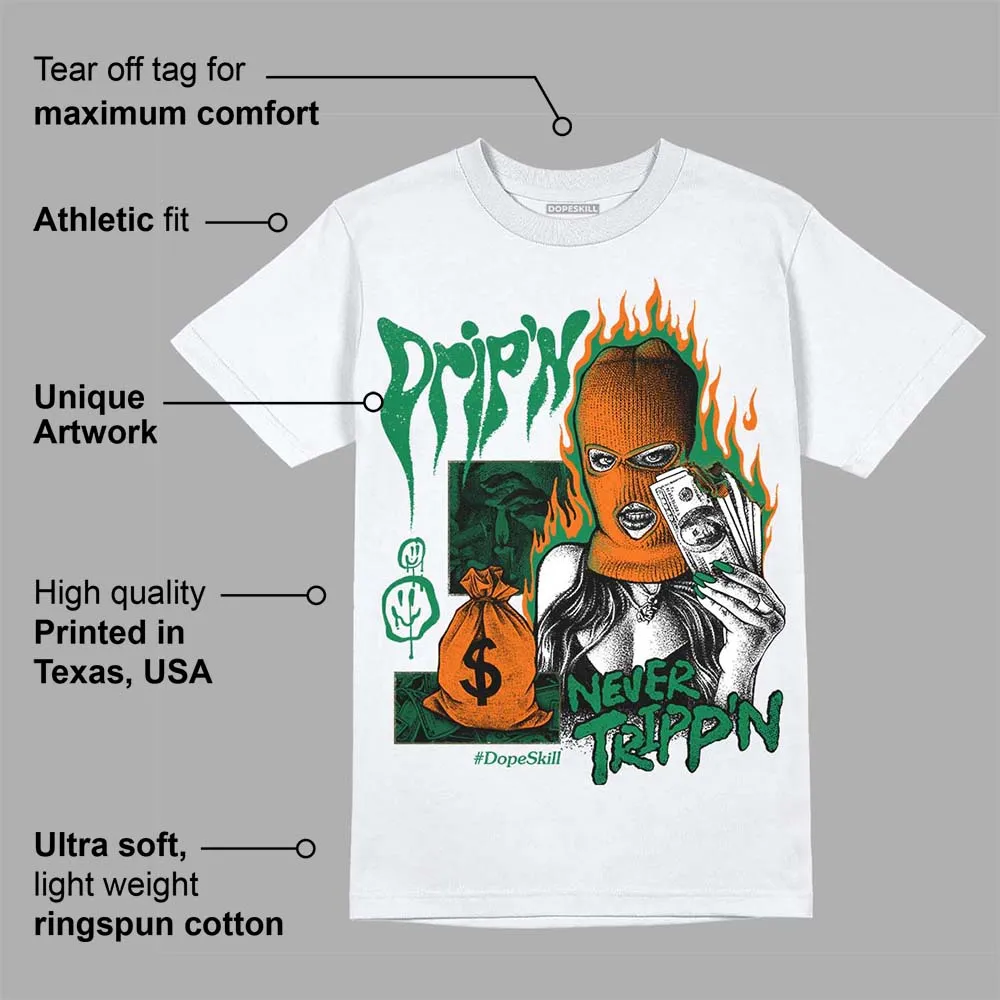 Green Collection DopeSkill T-Shirt Drip'n Never Tripp'n Graphic sold by DopeSkill product image thumbnail 3