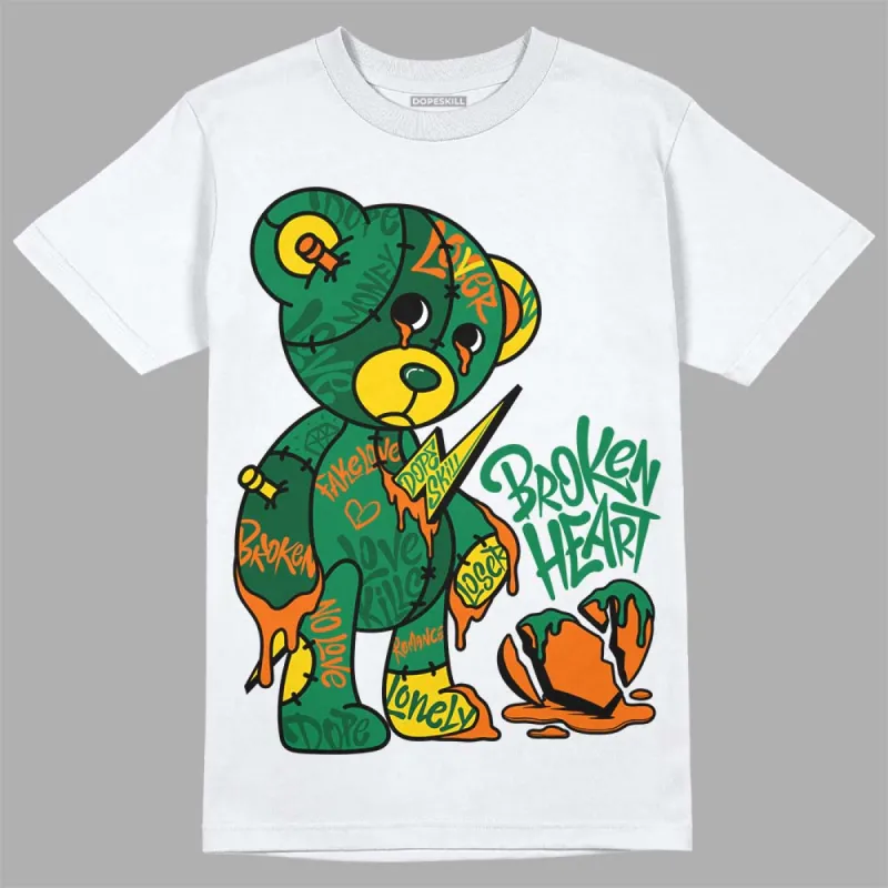 Green Collection DopeSkill T-Shirt Broken Heart Graphic sold by DopeSkill