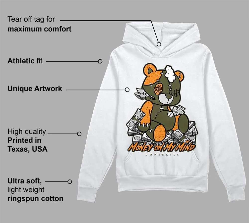Olive 5s DopeSkill Hoodie Sweatshirt MOMM Bear Graphic sold by DopeSkill product image thumbnail 3