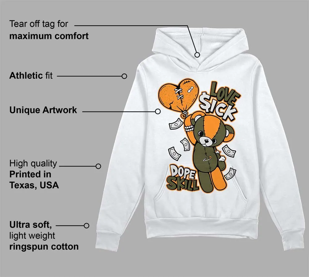 Olive 5s DopeSkill Hoodie Sweatshirt Love Sick Graphic sold by DopeSkill product image thumbnail 3