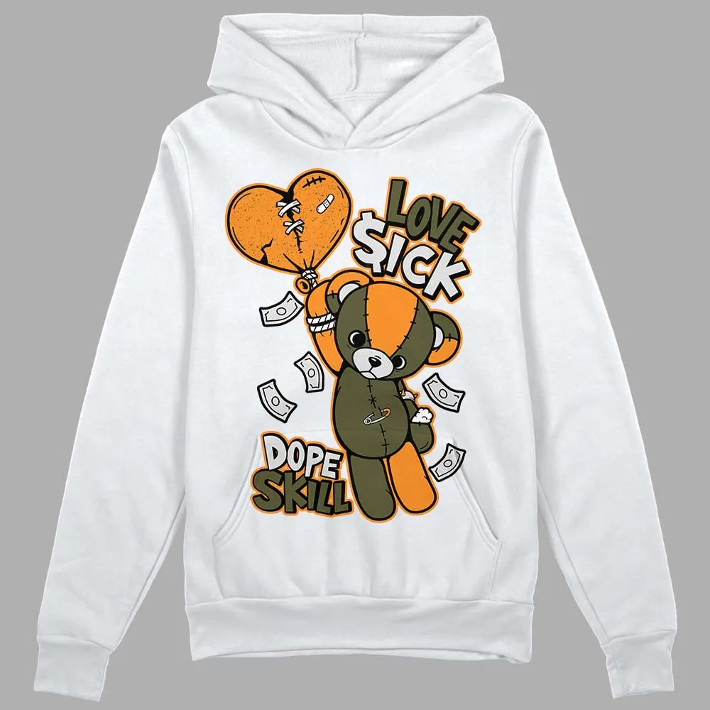 Olive 5s DopeSkill Hoodie Sweatshirt Love Sick Graphic sold by DopeSkill