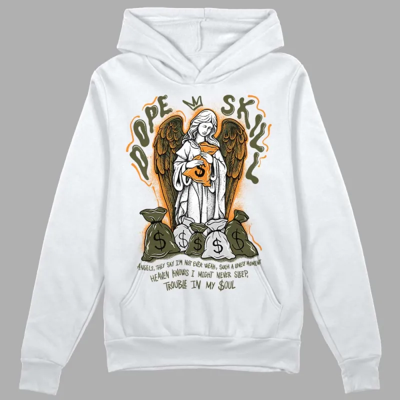 Olive 5s DopeSkill Hoodie Sweatshirt Angels Graphic sold by DopeSkill