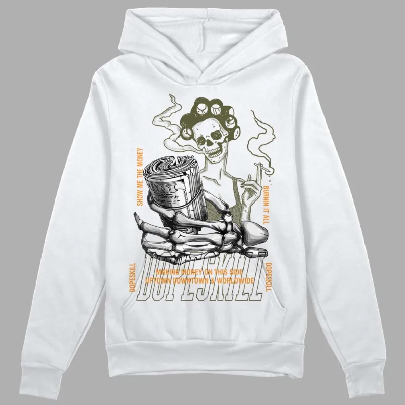 Olive 5s DopeSkill Hoodie Sweatshirt Show Me The Money Graphic sold by DopeSkill