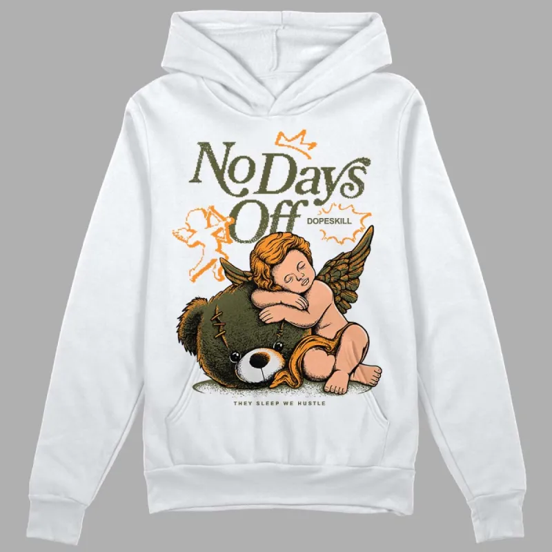 Olive 5s DopeSkill Hoodie Sweatshirt New No Days Off Graphic sold by DopeSkill