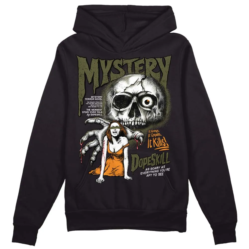 Olive 5s DopeSkill Hoodie Sweatshirt Mystery Ghostly Grasp Graphic sold by DopeSkill product image thumbnail 2