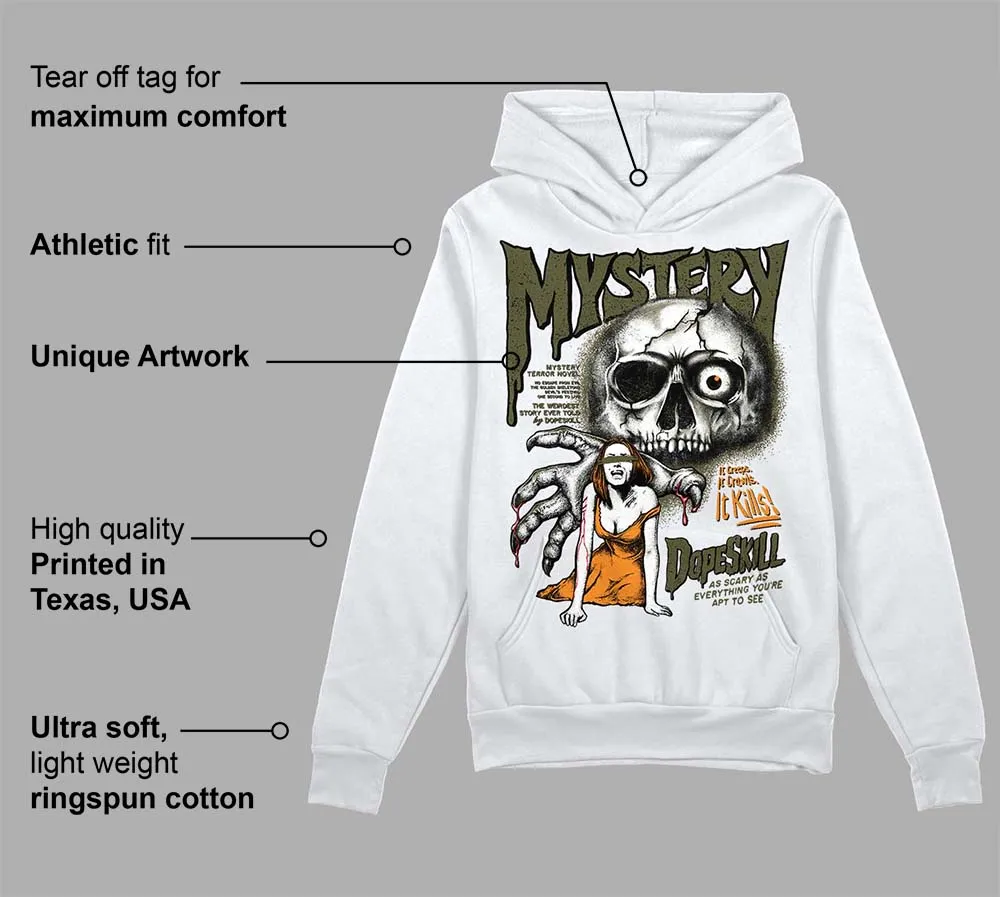 Olive 5s DopeSkill Hoodie Sweatshirt Mystery Ghostly Grasp Graphic sold by DopeSkill product image thumbnail 3