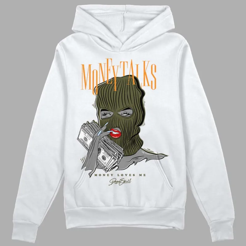 Olive 5s DopeSkill Hoodie Sweatshirt Money Talks Graphic sold by DopeSkill